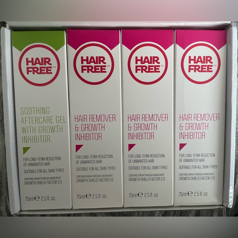 Hair free permanent hair removal cream